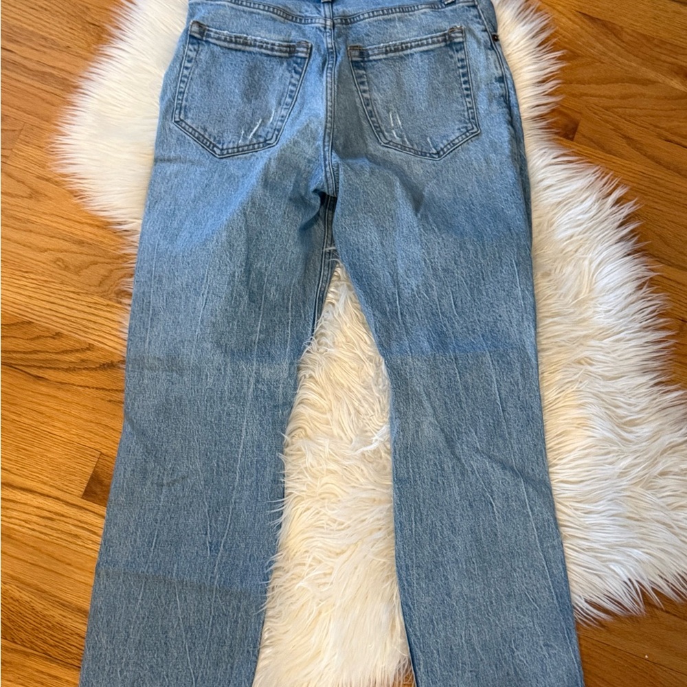 Abercrombie Ultra High Rise 90’s Straight Jean - Curve Love - Picture 3 of 4